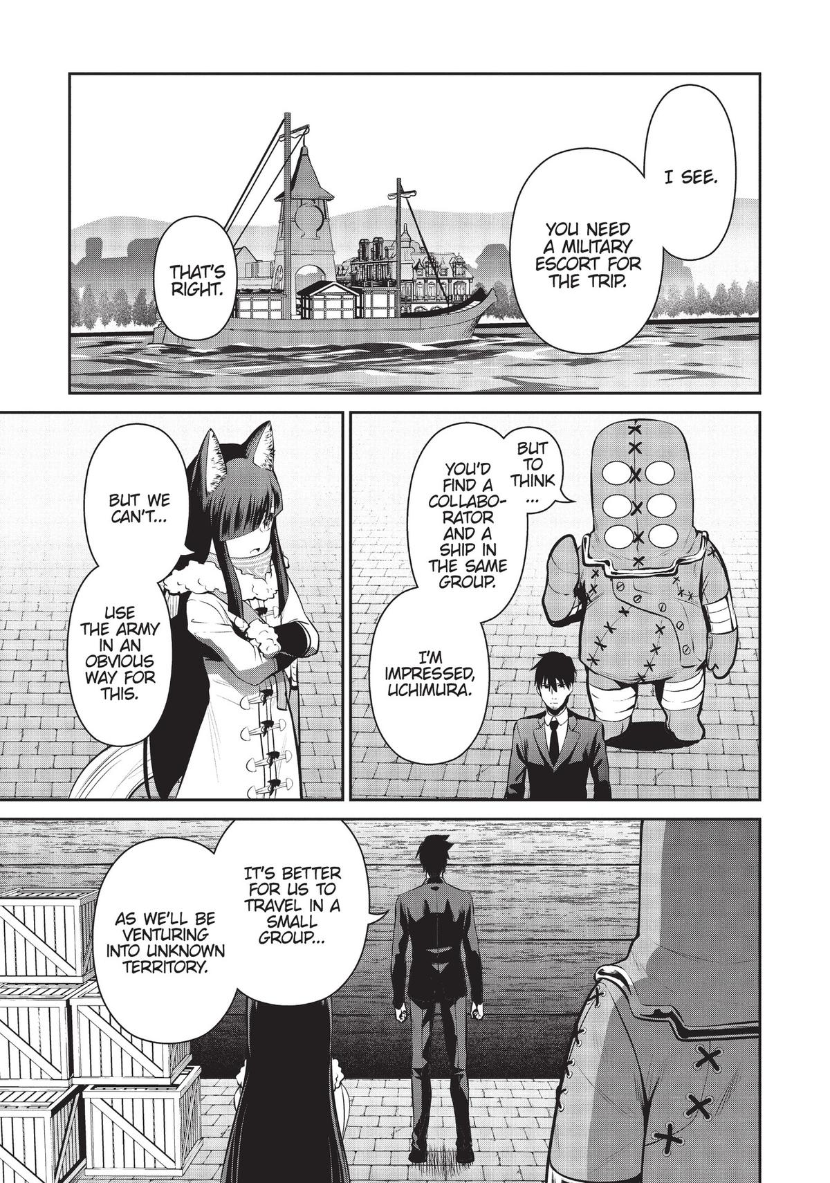 Salaryman ga Isekai ni Ittara Shitennou ni Natta Hanashi chapter 47 page 3