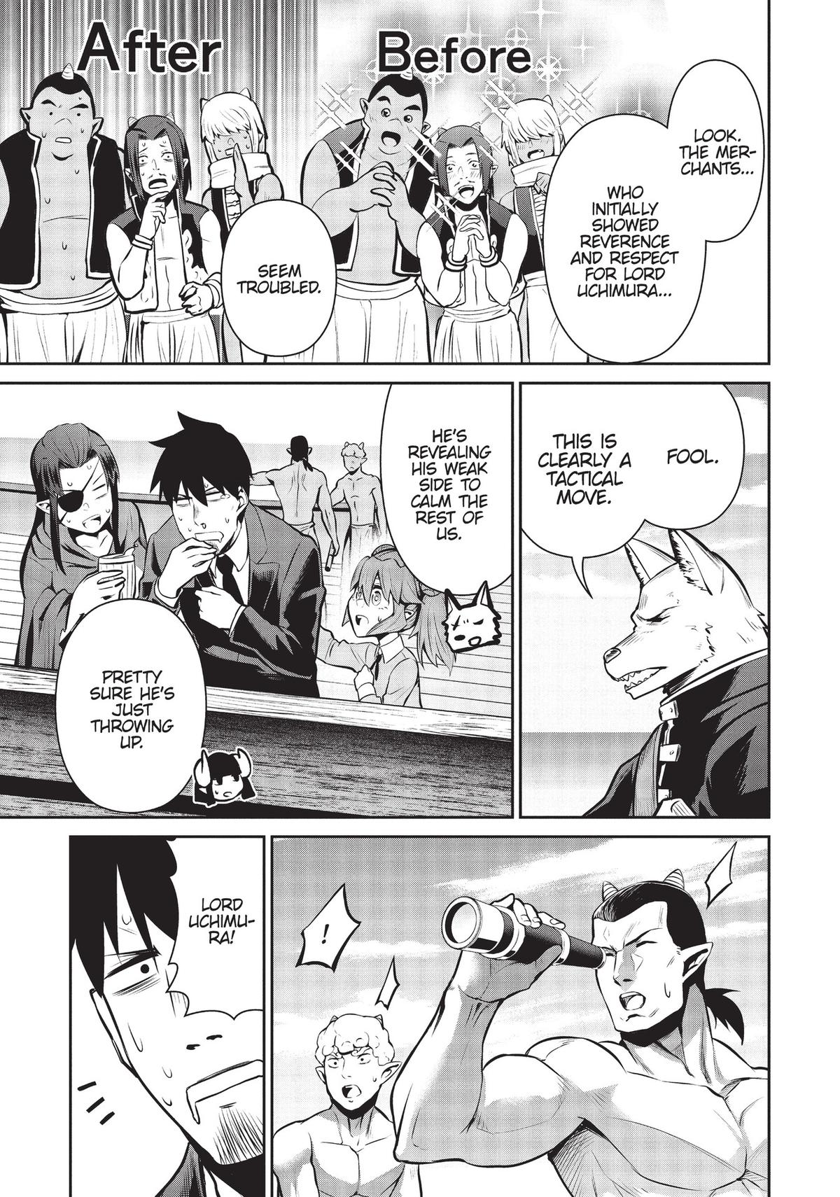 Salaryman ga Isekai ni Ittara Shitennou ni Natta Hanashi chapter 48 page 3