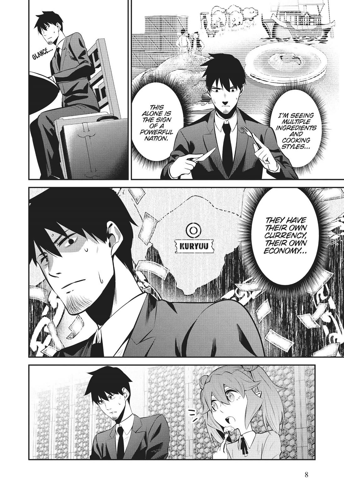 Salaryman ga Isekai ni Ittara Shitennou ni Natta Hanashi chapter 49 page 8