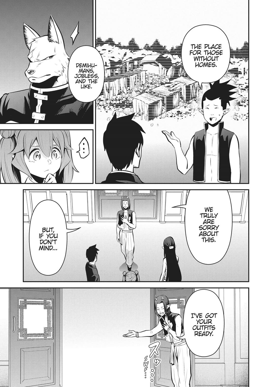 Salaryman ga Isekai ni Ittara Shitennou ni Natta Hanashi chapter 50 page 3