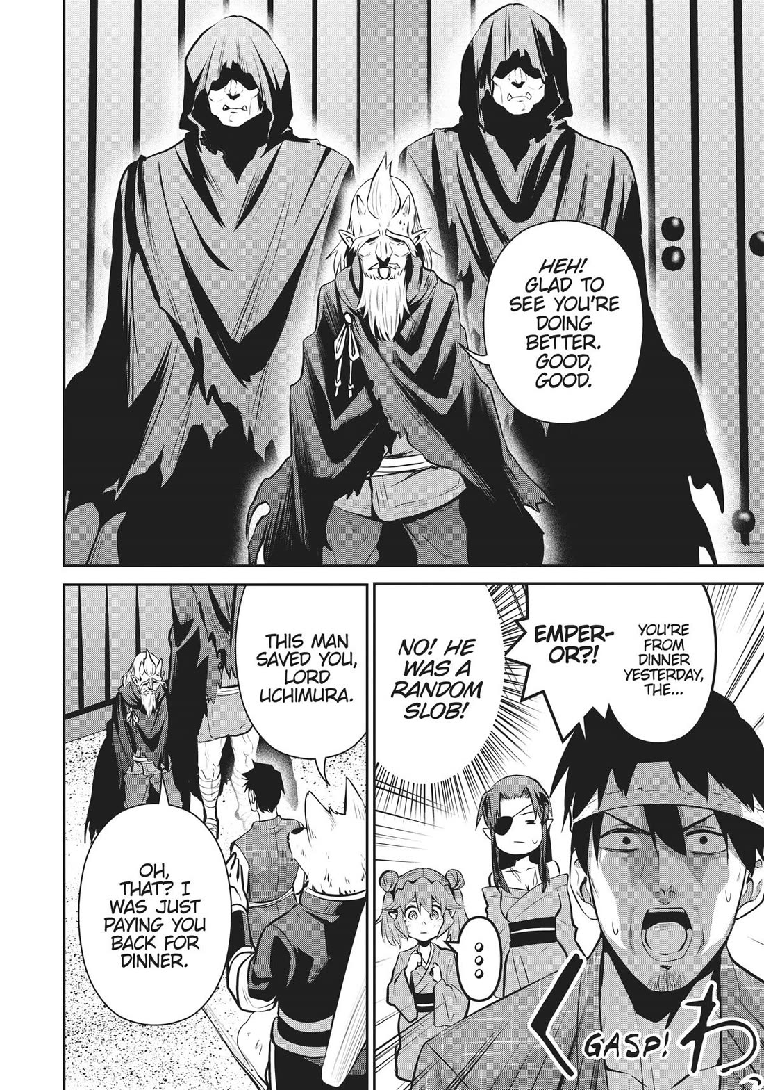 Salaryman ga Isekai ni Ittara Shitennou ni Natta Hanashi chapter 52 page 8