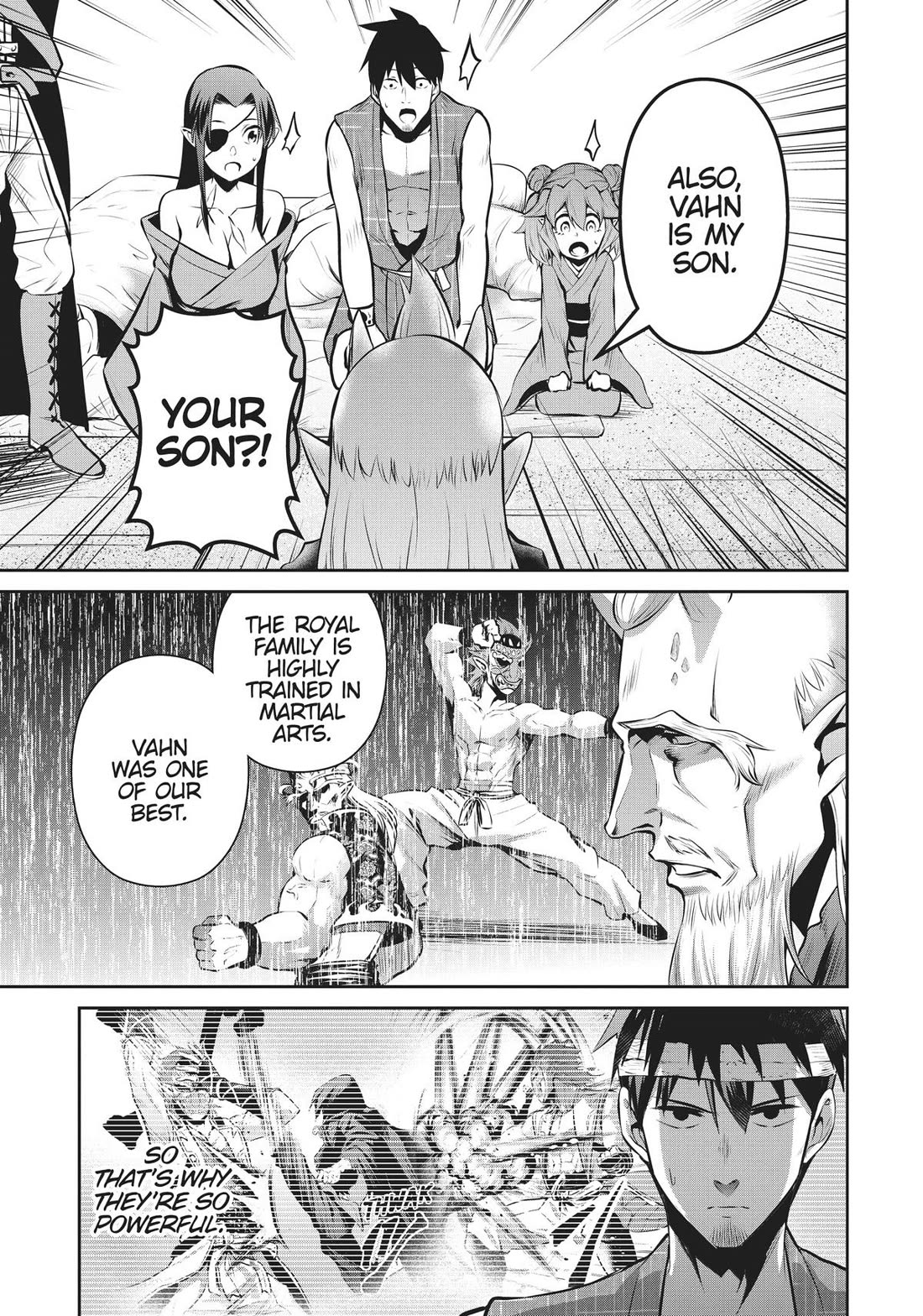 Salaryman ga Isekai ni Ittara Shitennou ni Natta Hanashi chapter 53 page 3