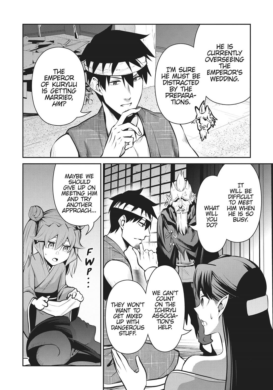 Salaryman ga Isekai ni Ittara Shitennou ni Natta Hanashi chapter 53 page 8