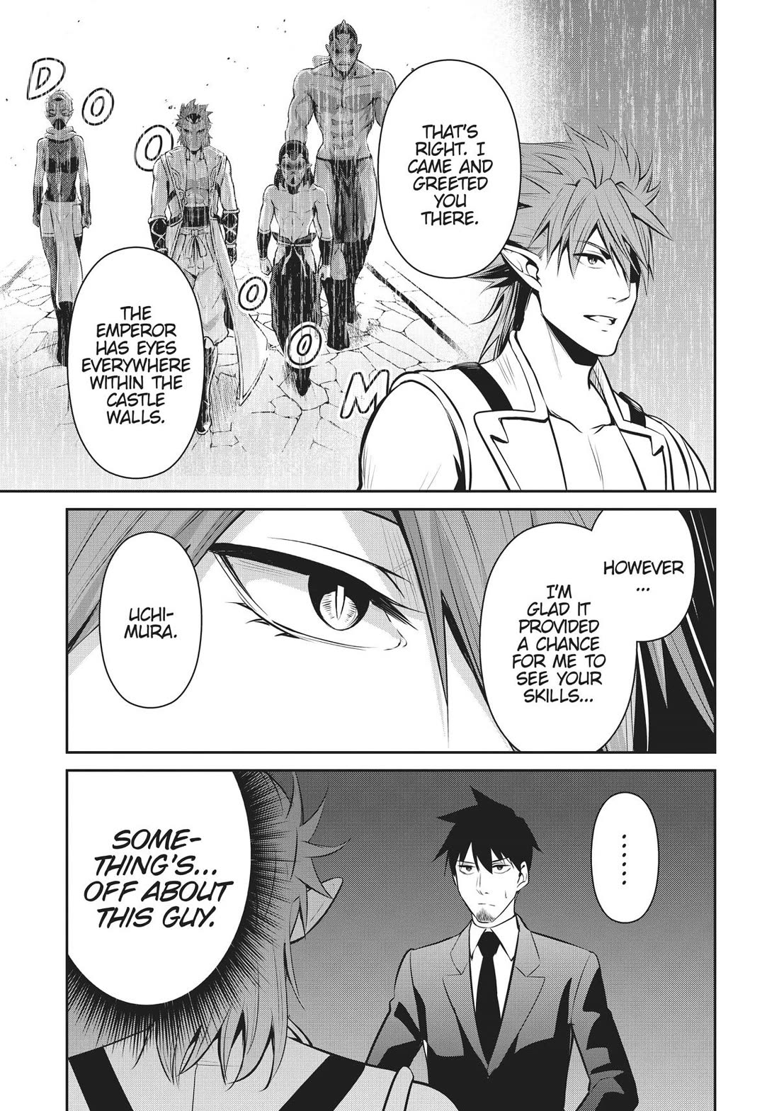 Salaryman ga Isekai ni Ittara Shitennou ni Natta Hanashi chapter 55 page 11