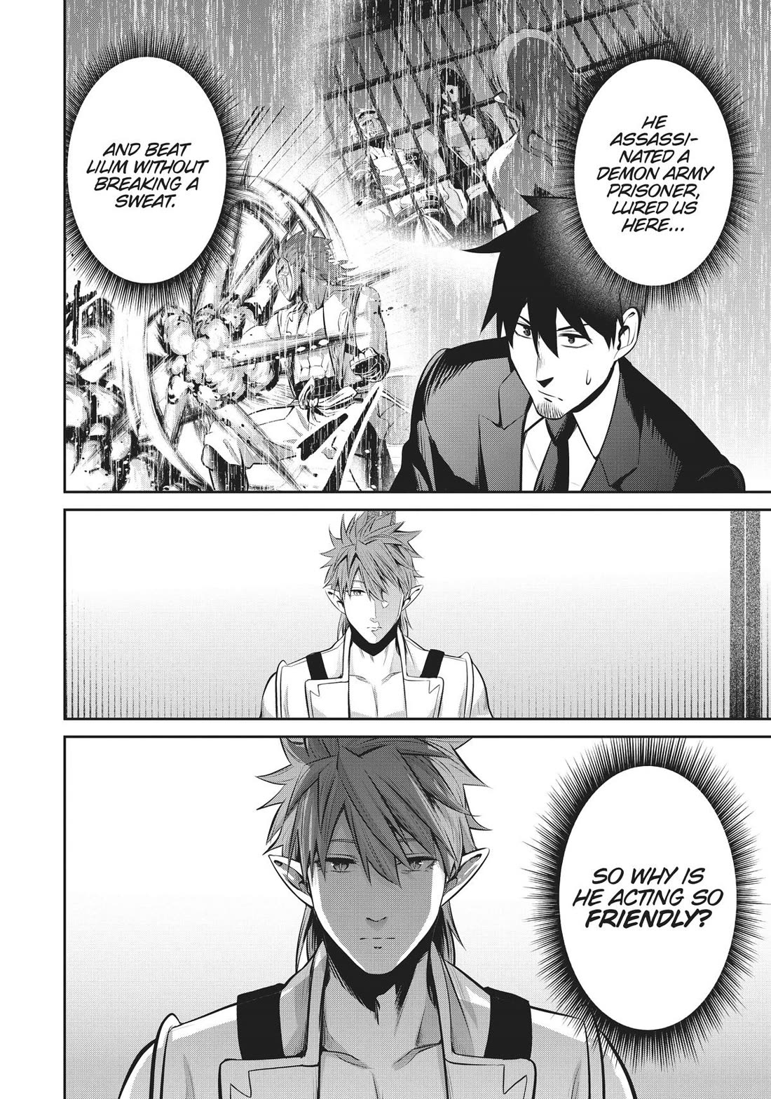 Salaryman ga Isekai ni Ittara Shitennou ni Natta Hanashi chapter 55 page 12