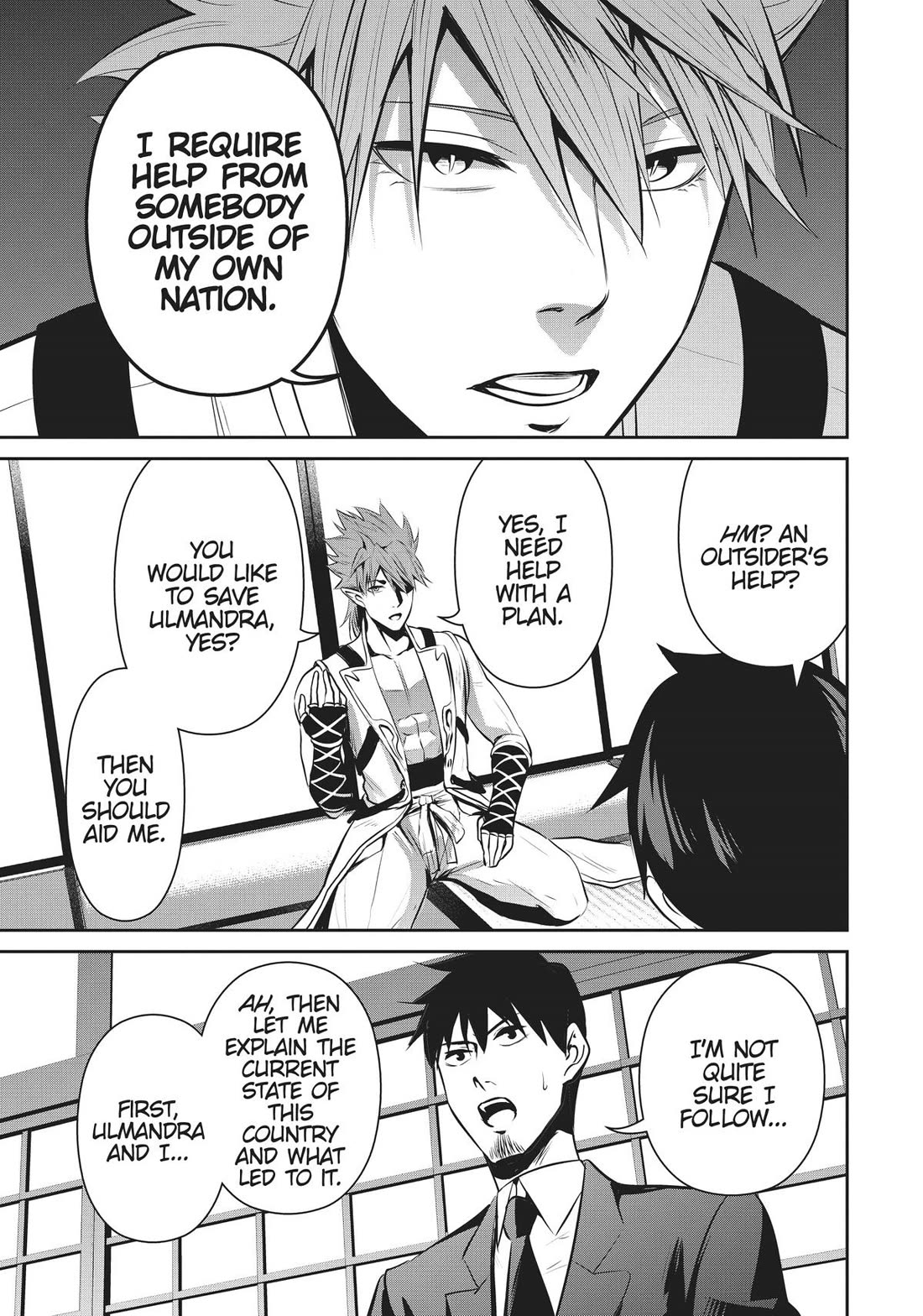 Salaryman ga Isekai ni Ittara Shitennou ni Natta Hanashi chapter 55 page 15