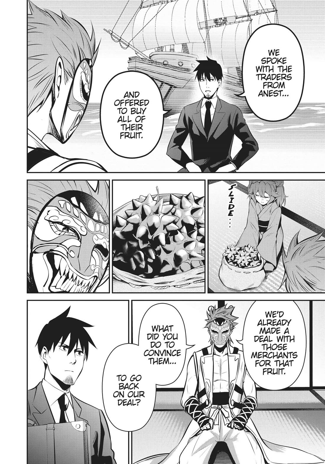 Salaryman ga Isekai ni Ittara Shitennou ni Natta Hanashi chapter 55 page 4