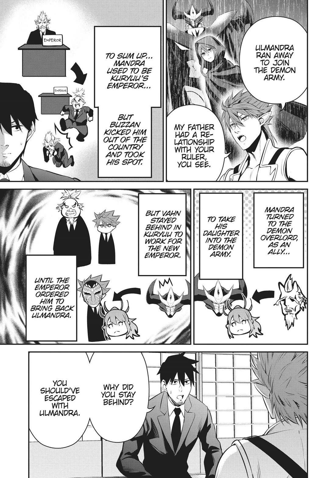 Salaryman ga Isekai ni Ittara Shitennou ni Natta Hanashi chapter 56 page 5