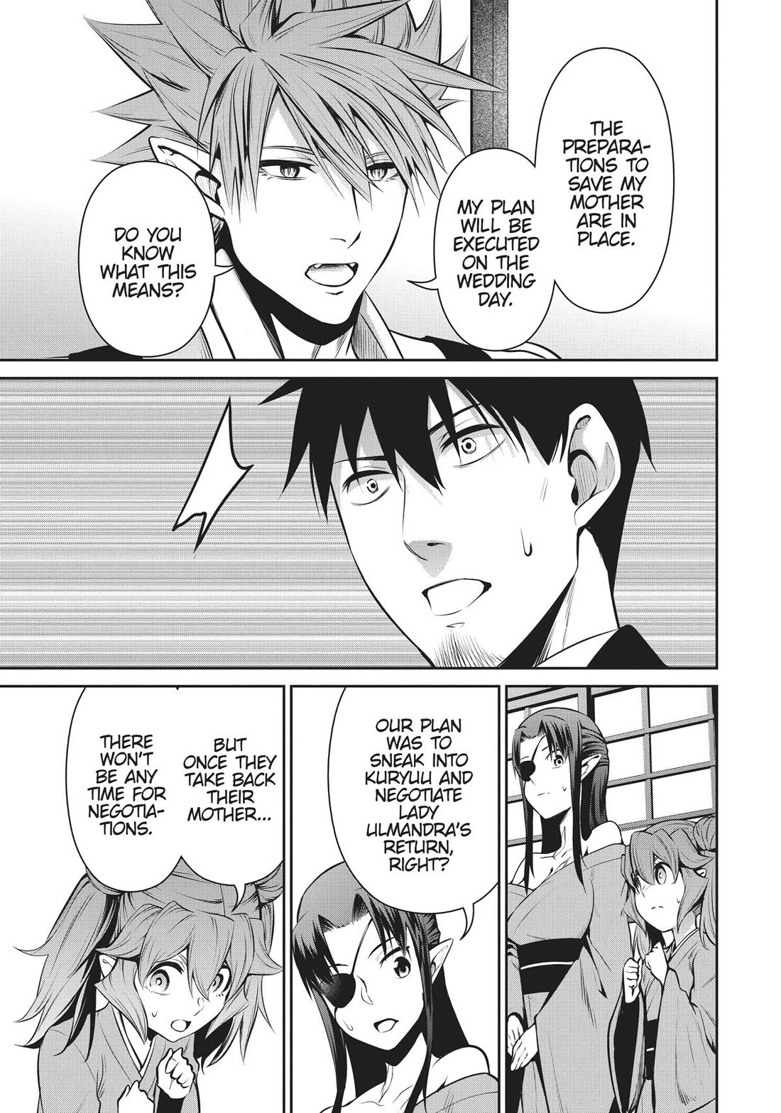 Salaryman ga Isekai ni Ittara Shitennou ni Natta Hanashi chapter 56 page 9