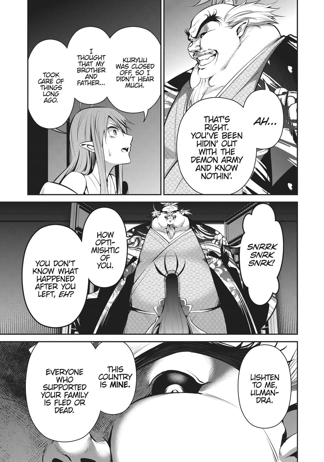 Salaryman ga Isekai ni Ittara Shitennou ni Natta Hanashi chapter 57 page 3