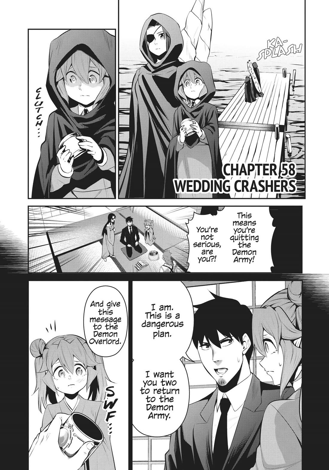 Salaryman ga Isekai ni Ittara Shitennou ni Natta Hanashi chapter 58 page 1