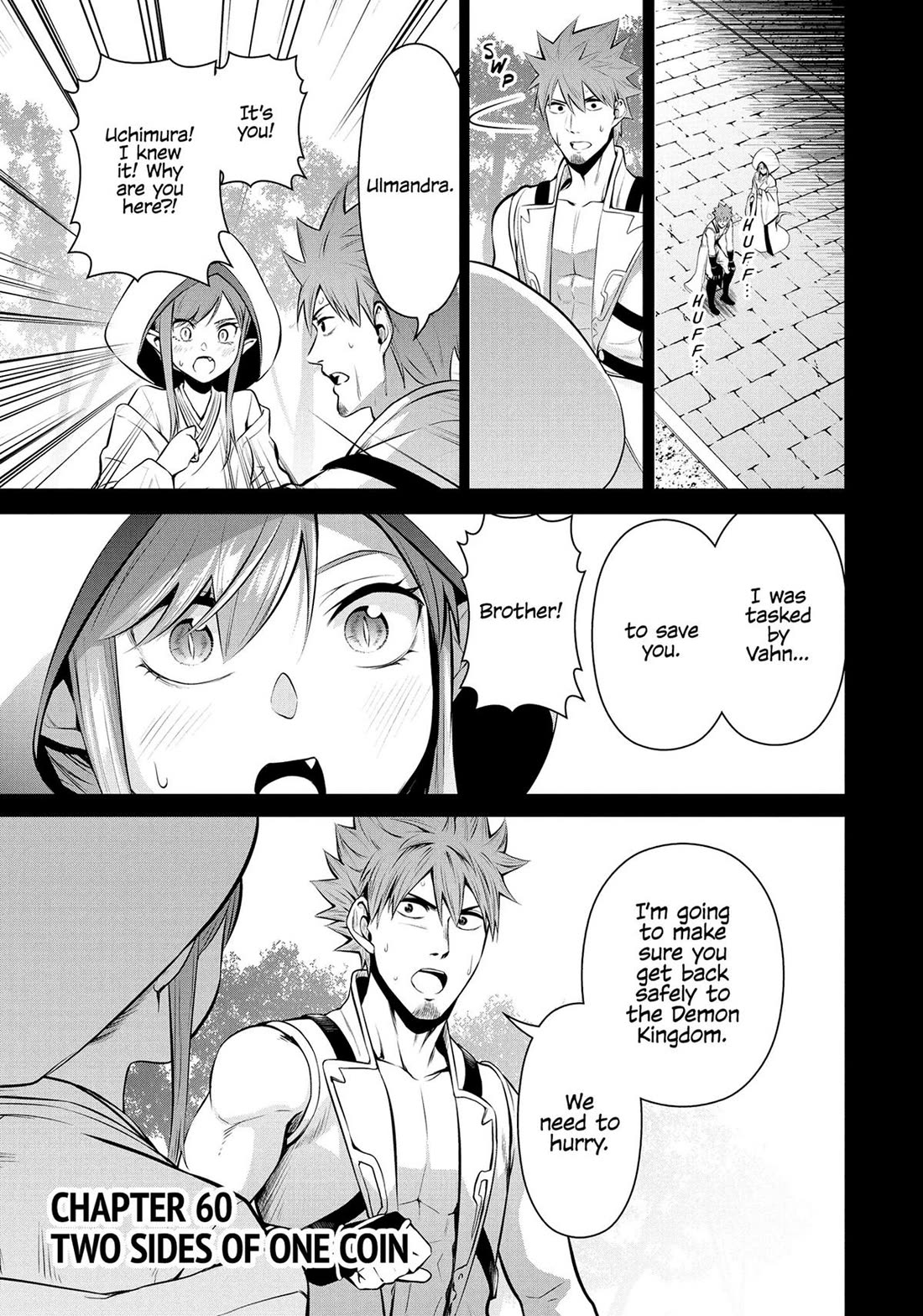 Salaryman ga Isekai ni Ittara Shitennou ni Natta Hanashi chapter 60 page 1