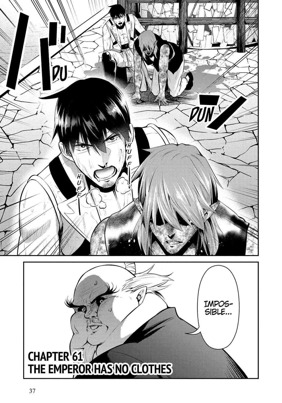 Salaryman ga Isekai ni Ittara Shitennou ni Natta Hanashi chapter 61 page 1