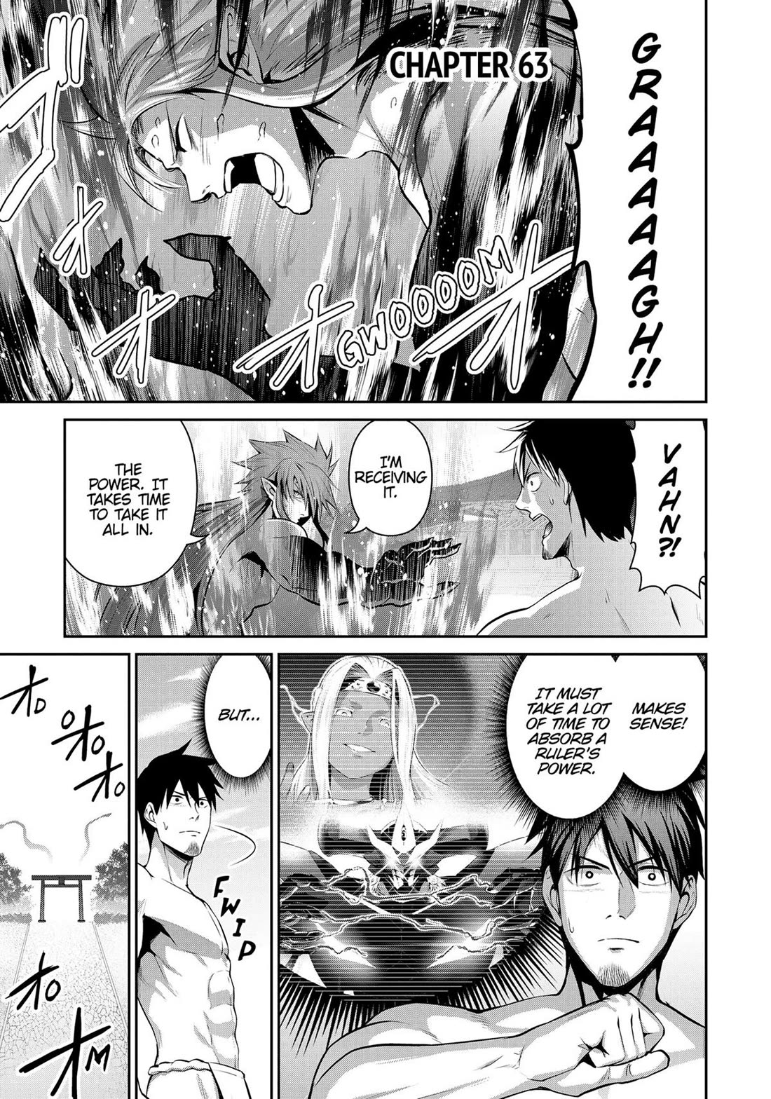 Salaryman ga Isekai ni Ittara Shitennou ni Natta Hanashi chapter 63 page 1