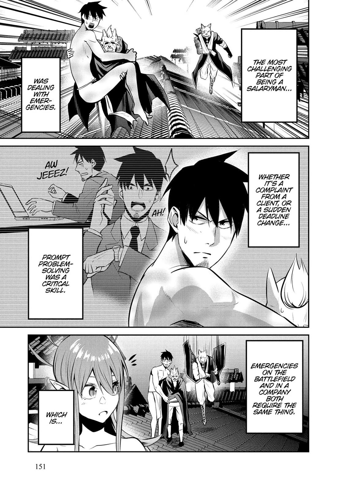 Salaryman ga Isekai ni Ittara Shitennou ni Natta Hanashi chapter 67 page 10