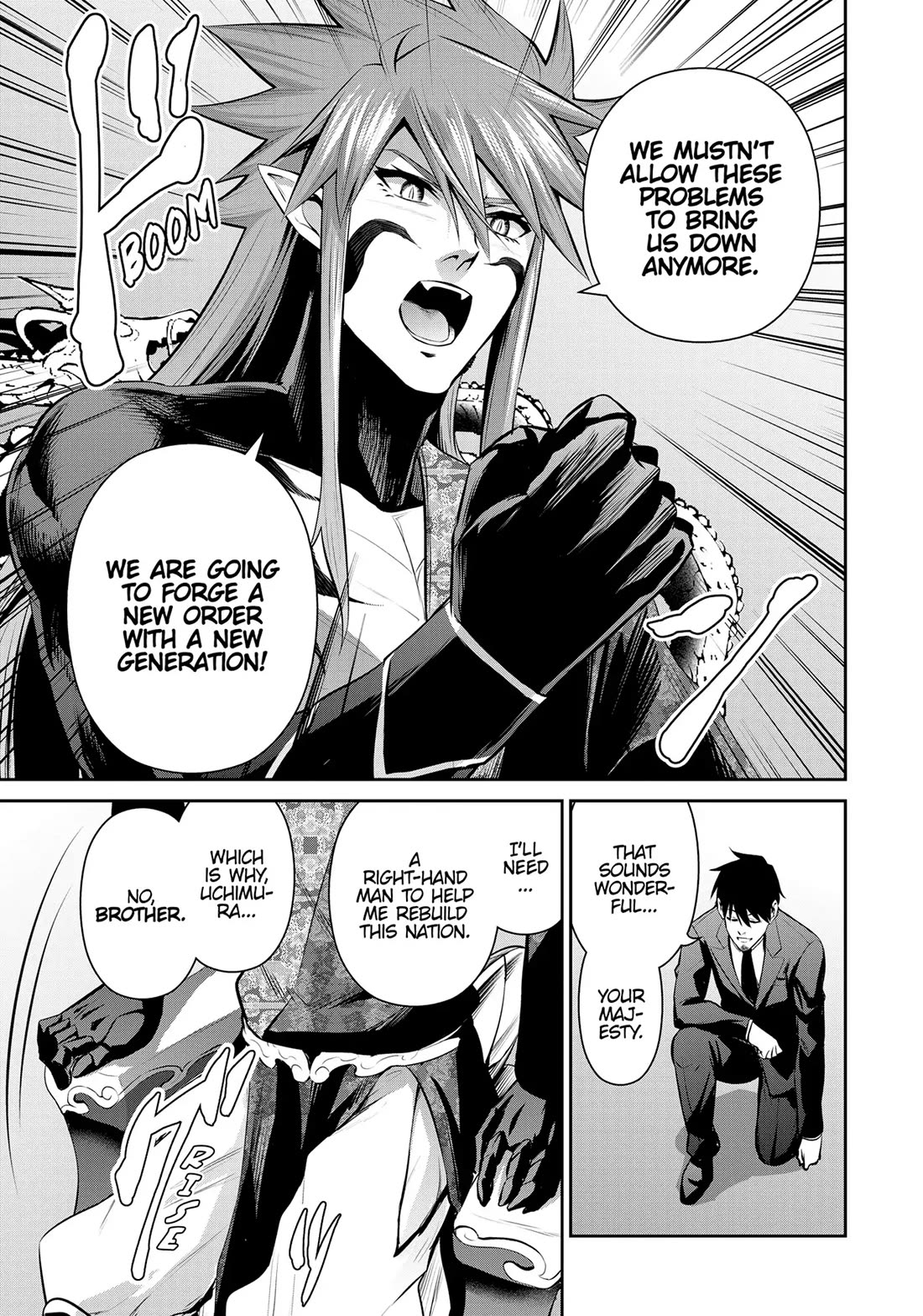 Salaryman ga Isekai ni Ittara Shitennou ni Natta Hanashi chapter 69 page 7