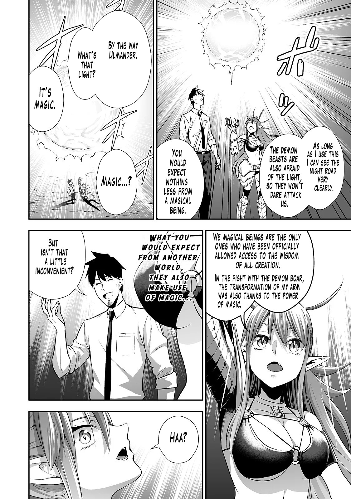 Salaryman ga Isekai ni Ittara Shitennou ni Natta Hanashi chapter 7 page 13