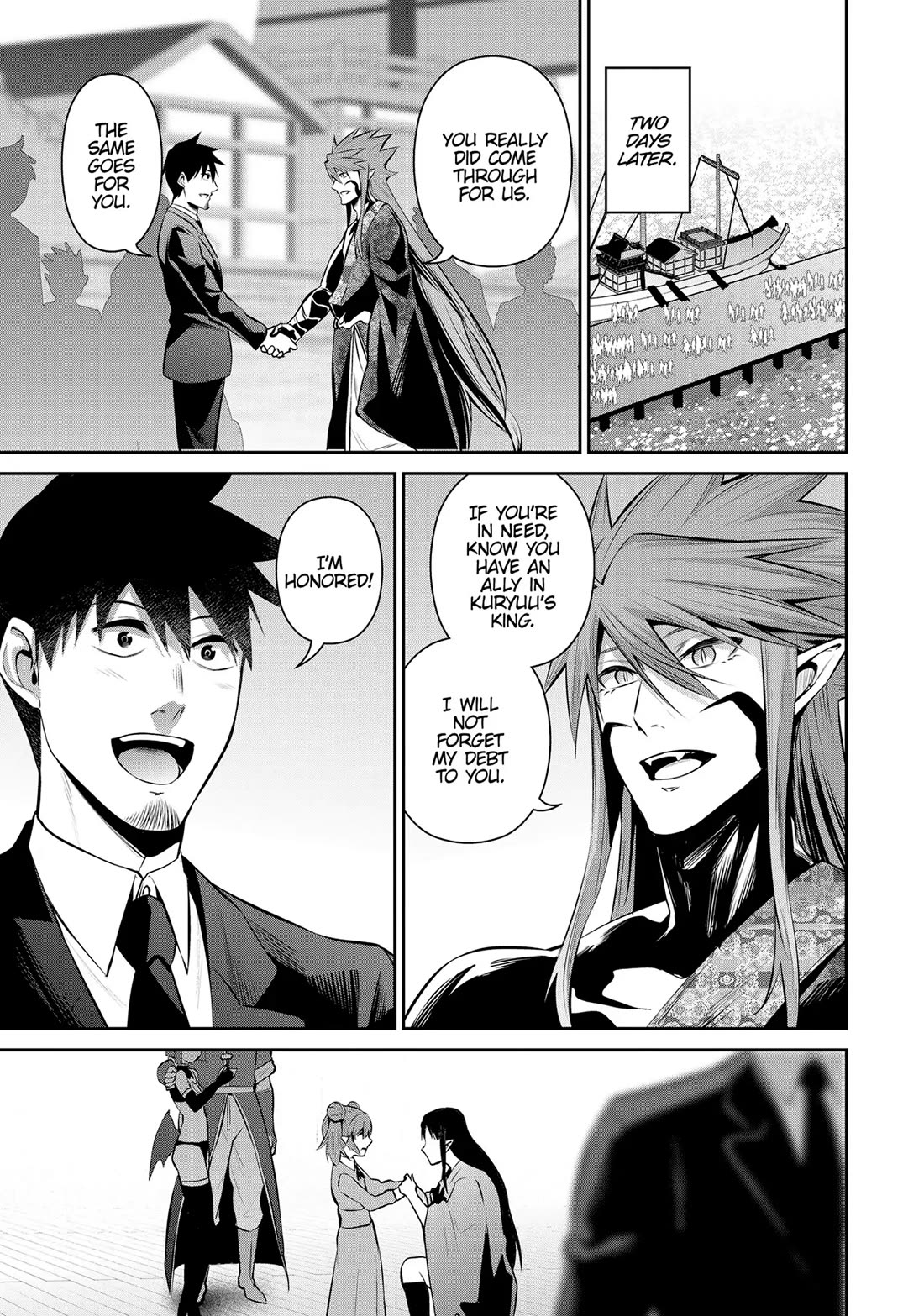 Salaryman ga Isekai ni Ittara Shitennou ni Natta Hanashi chapter 70 page 3