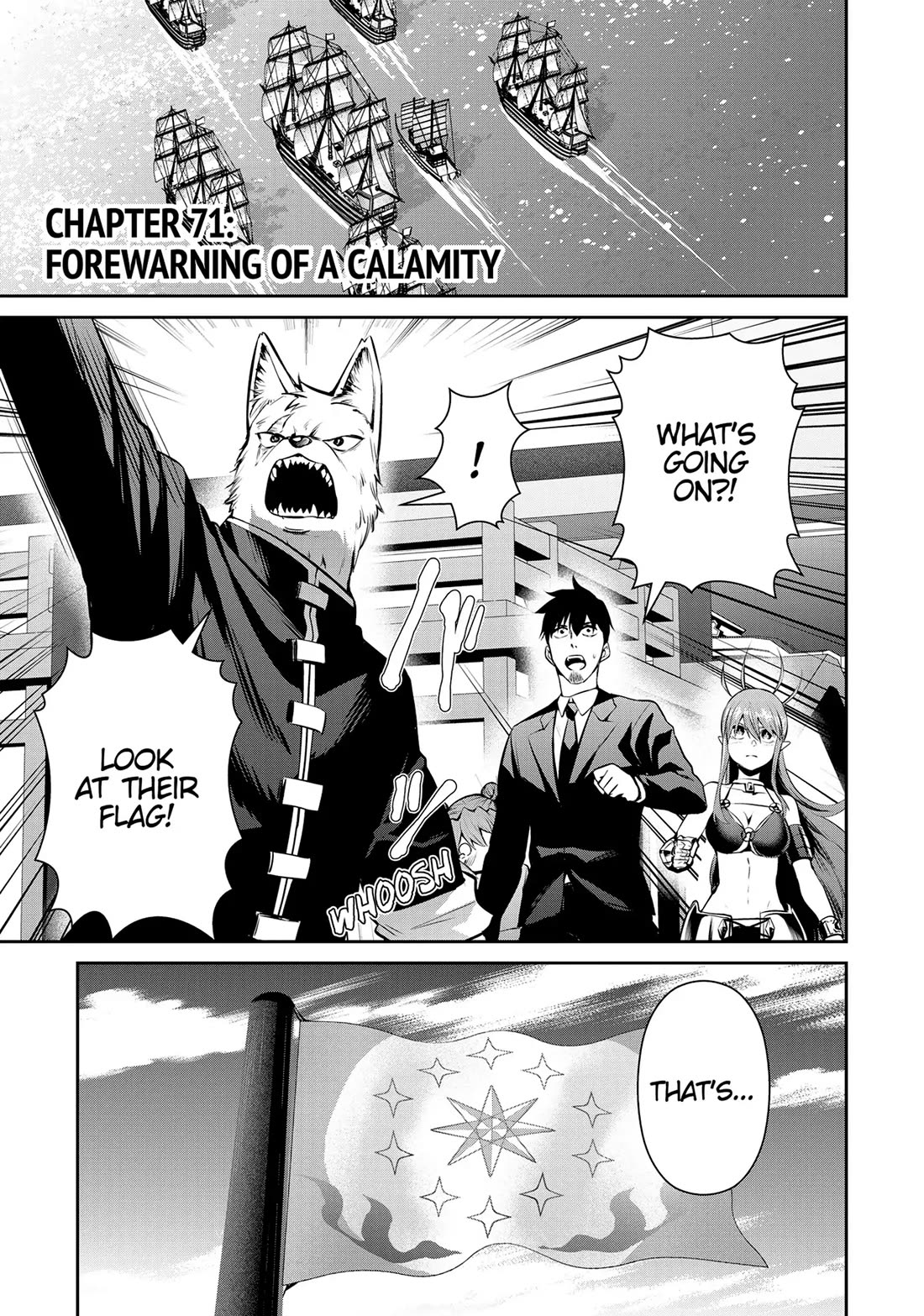 Salaryman ga Isekai ni Ittara Shitennou ni Natta Hanashi chapter 71 page 1