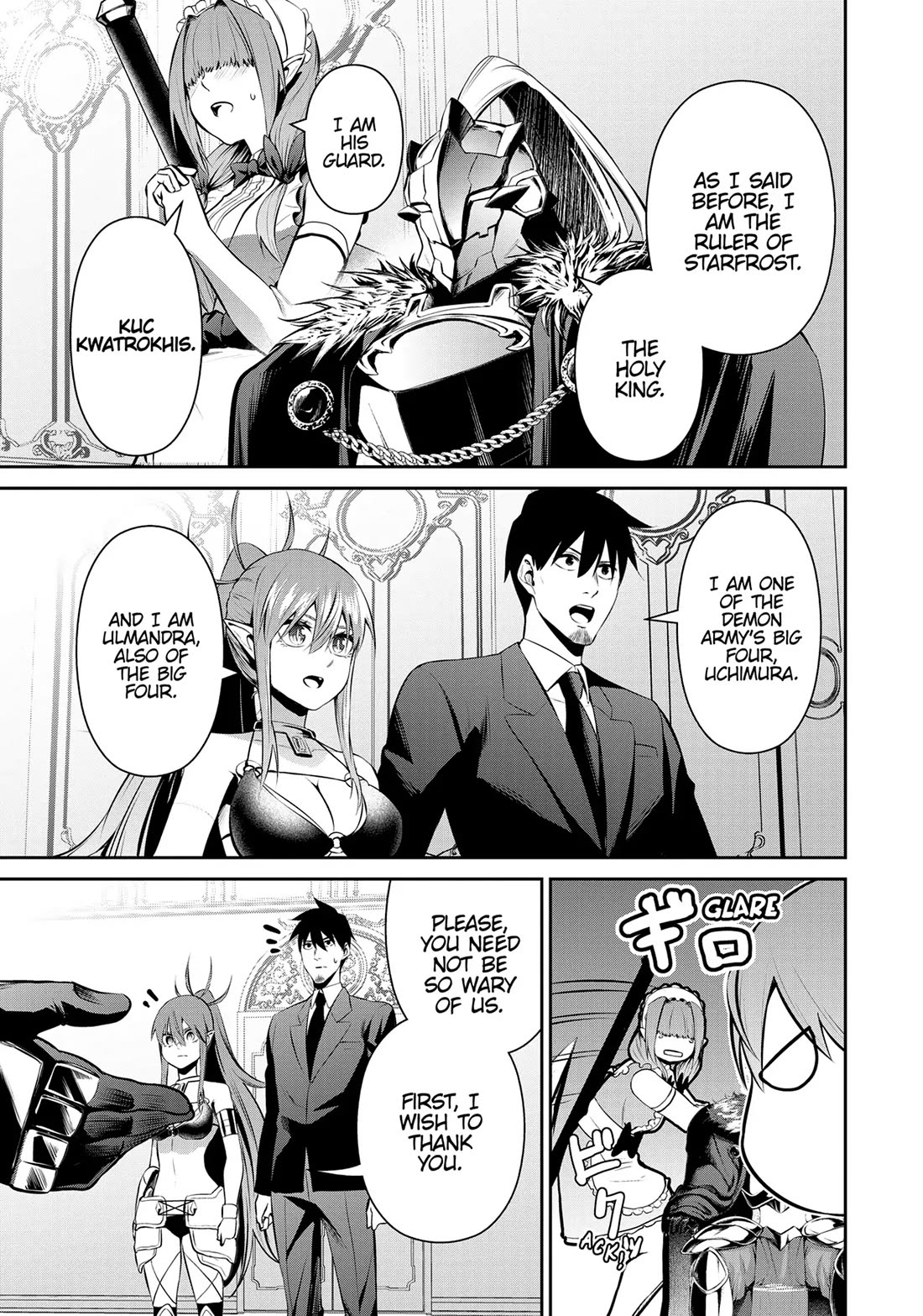 Salaryman ga Isekai ni Ittara Shitennou ni Natta Hanashi chapter 71 page 11