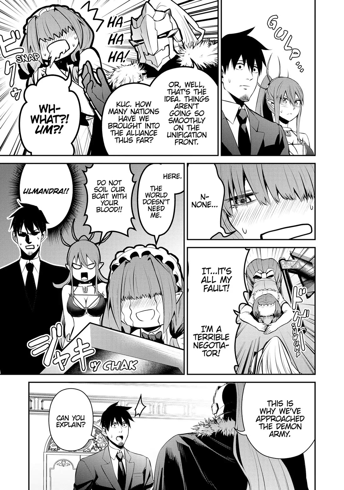 Salaryman ga Isekai ni Ittara Shitennou ni Natta Hanashi chapter 72 page 9