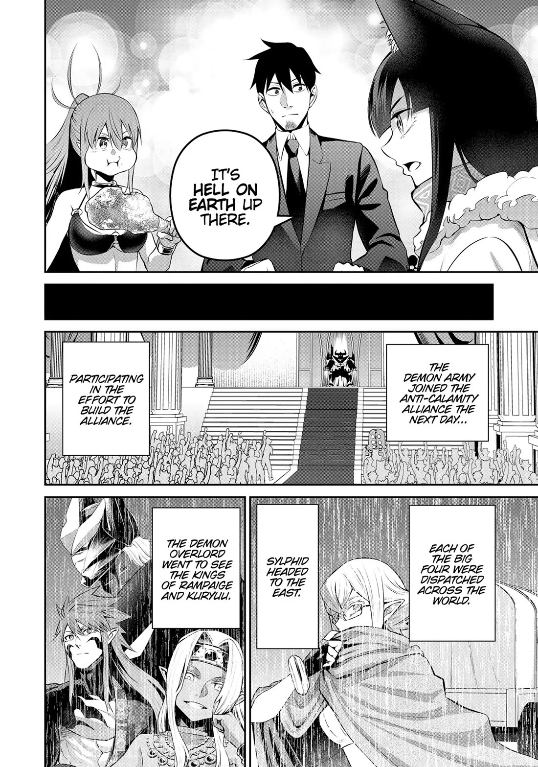 Salaryman ga Isekai ni Ittara Shitennou ni Natta Hanashi chapter 73 page 12