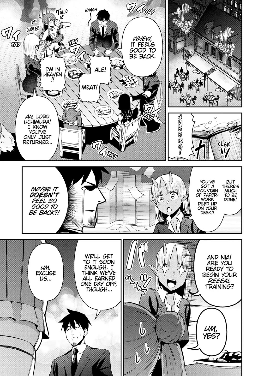 Salaryman ga Isekai ni Ittara Shitennou ni Natta Hanashi chapter 73 page 5
