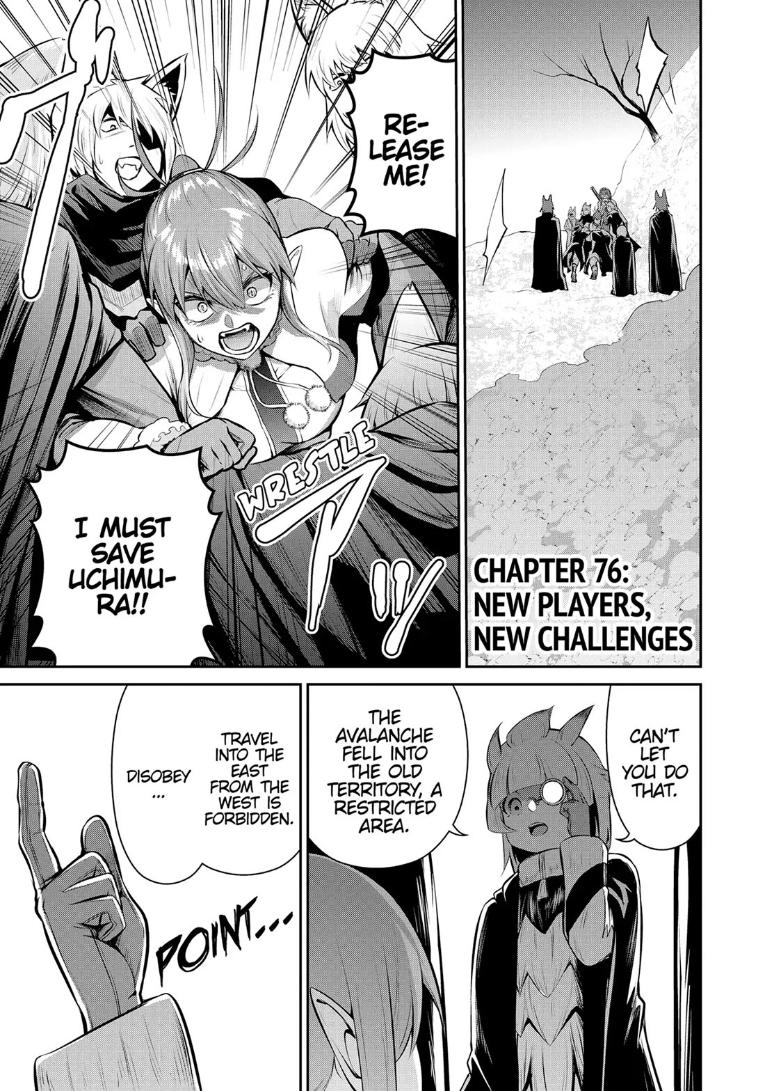 Salaryman ga Isekai ni Ittara Shitennou ni Natta Hanashi chapter 76 page 1