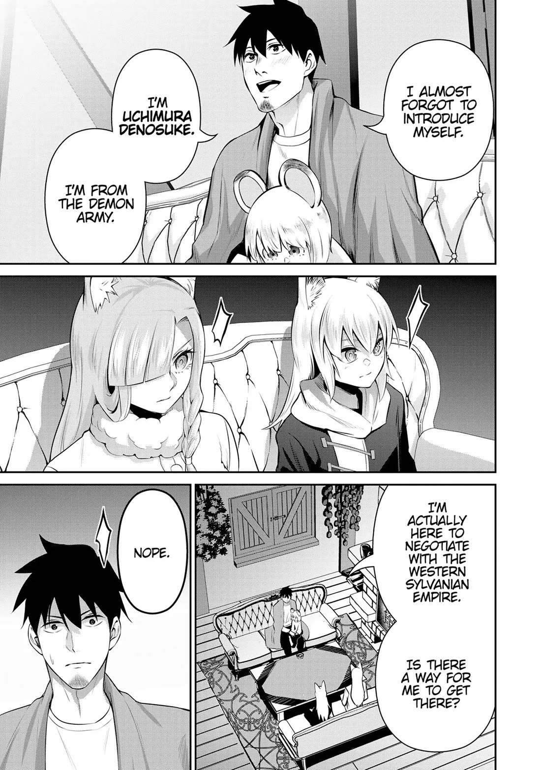 Salaryman ga Isekai ni Ittara Shitennou ni Natta Hanashi chapter 76 page 13