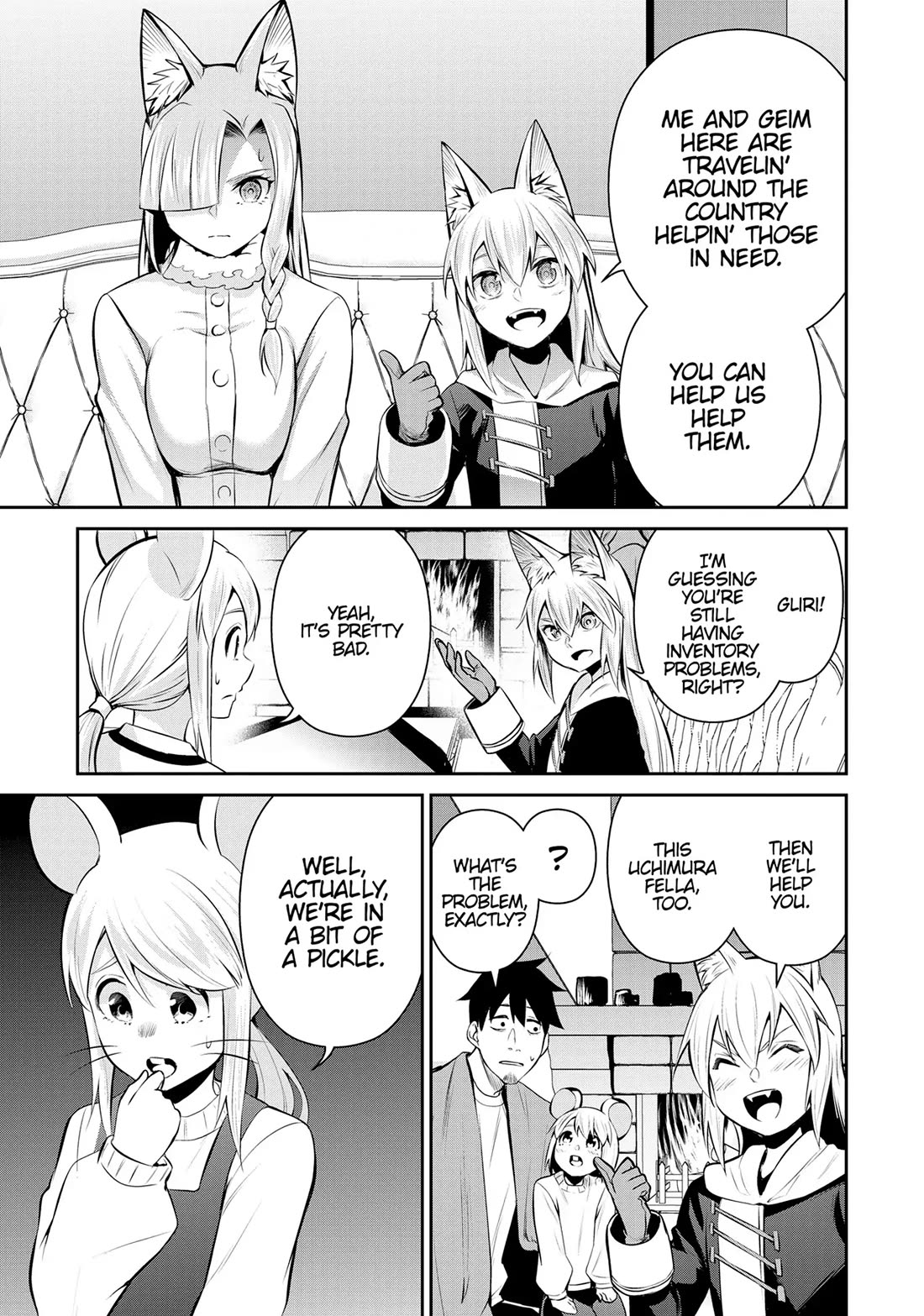 Salaryman ga Isekai ni Ittara Shitennou ni Natta Hanashi chapter 76 page 15