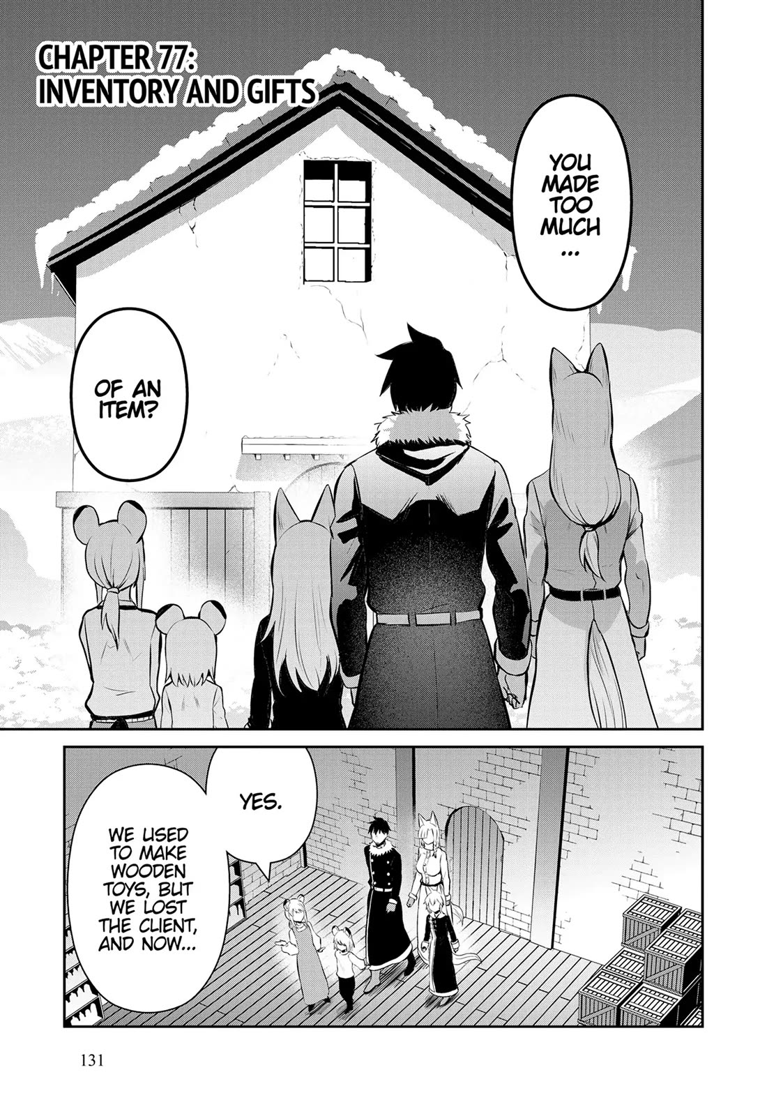 Salaryman ga Isekai ni Ittara Shitennou ni Natta Hanashi chapter 77 page 1