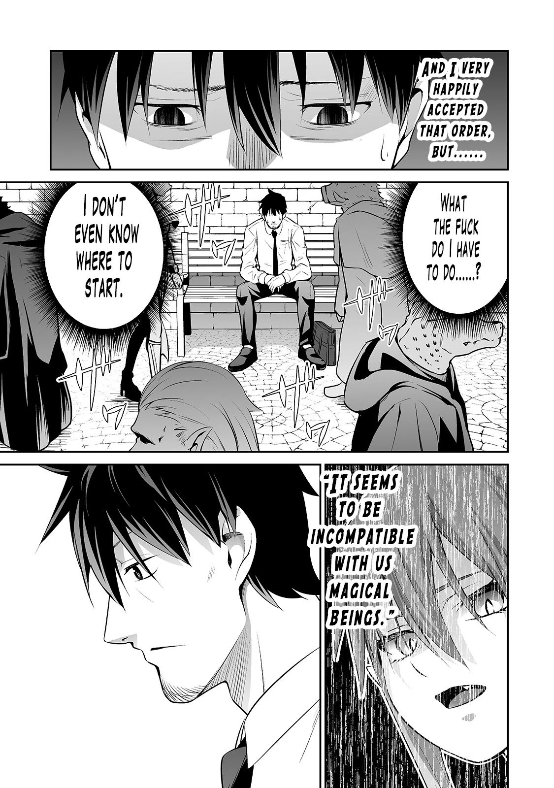 Salaryman ga Isekai ni Ittara Shitennou ni Natta Hanashi chapter 8 page 6