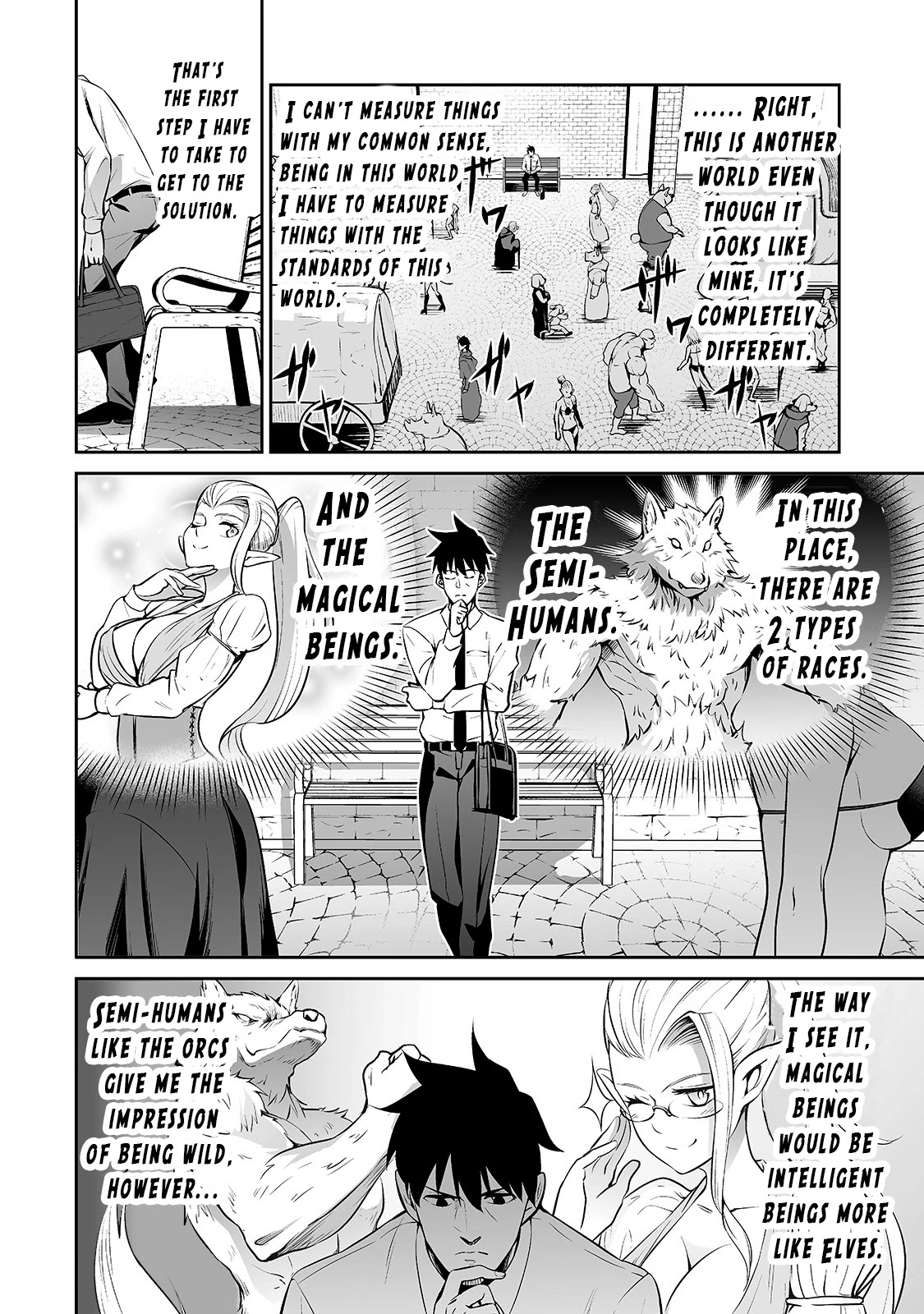 Salaryman ga Isekai ni Ittara Shitennou ni Natta Hanashi chapter 8 page 7