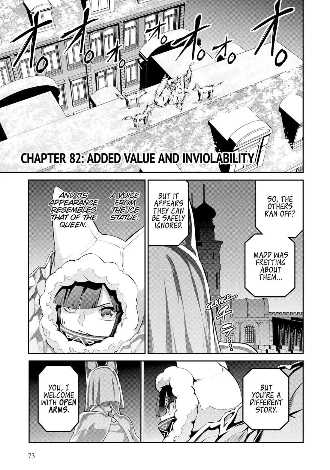 Salaryman ga Isekai ni Ittara Shitennou ni Natta Hanashi chapter 82 page 1
