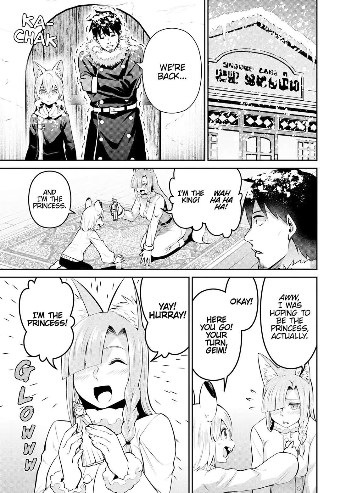 Salaryman ga Isekai ni Ittara Shitennou ni Natta Hanashi chapter 82 page 3