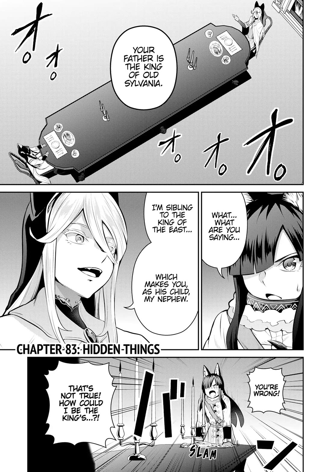 Salaryman ga Isekai ni Ittara Shitennou ni Natta Hanashi chapter 83 page 1