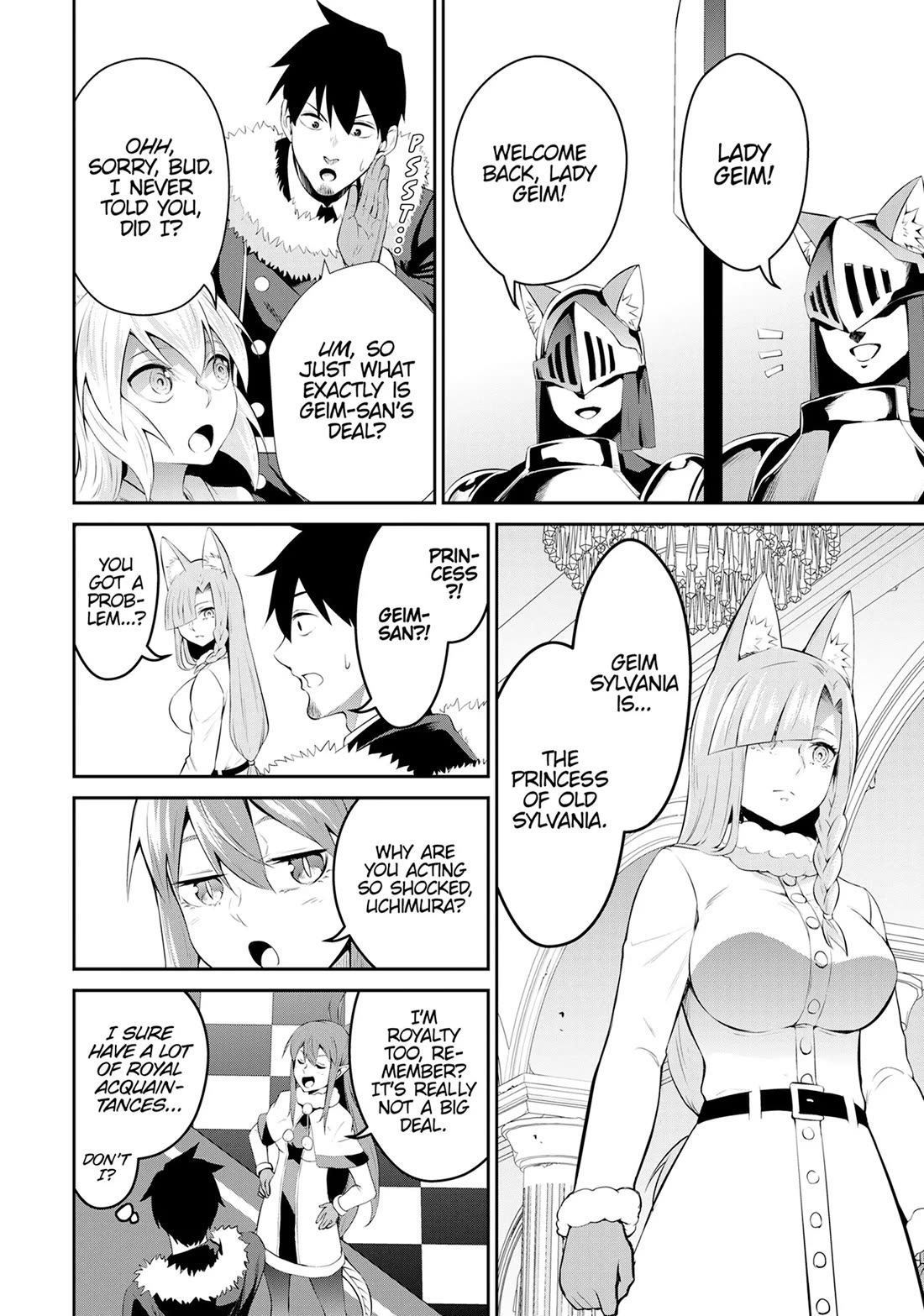 Salaryman ga Isekai ni Ittara Shitennou ni Natta Hanashi chapter 85 page 4