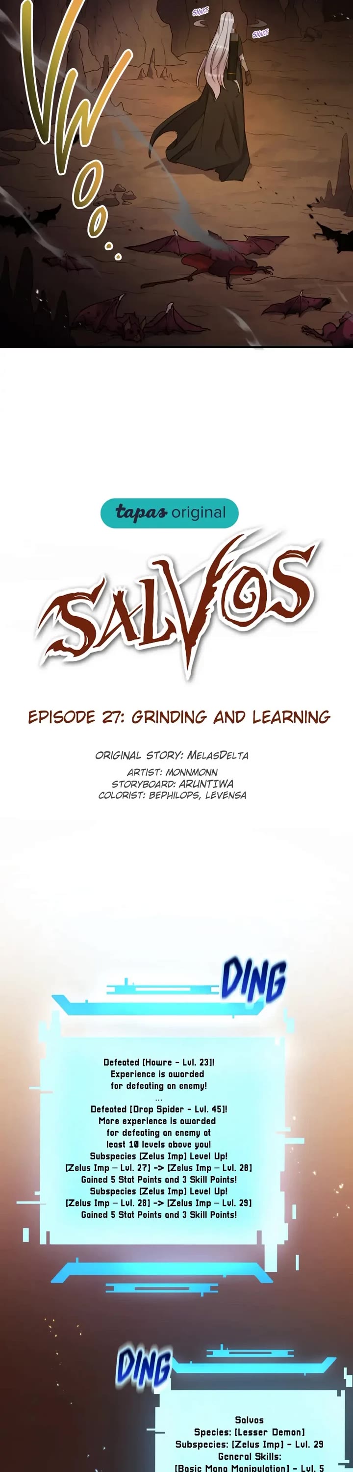 Salvos (A Monster Evolution LitRPG) chapter 27 page 8