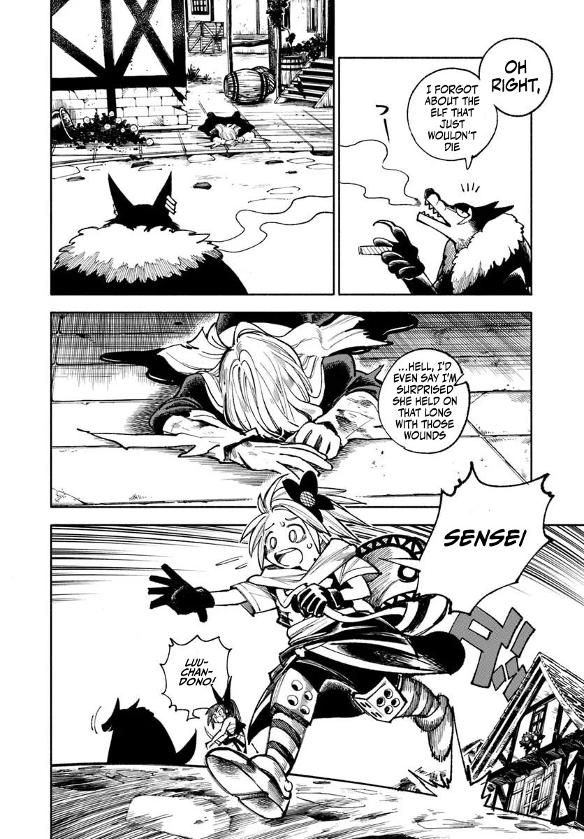 Samurai in Another World chapter 32 page 21