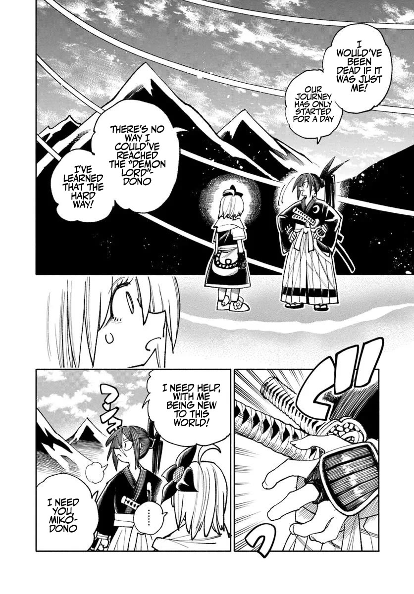 Samurai in Another World chapter 37.2 page 9