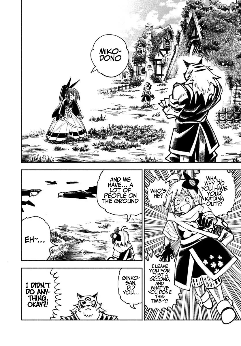 Samurai in Another World chapter 38 page 18