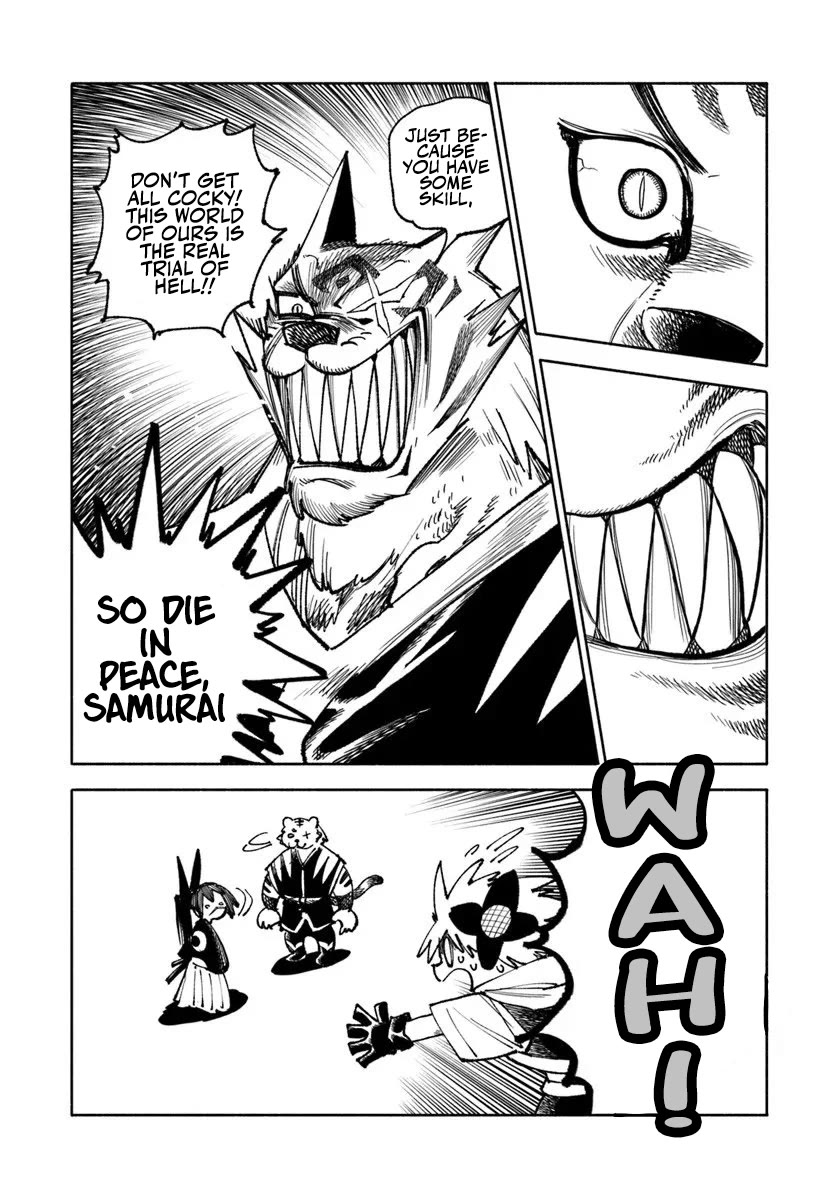 Samurai in Another World chapter 40 page 22