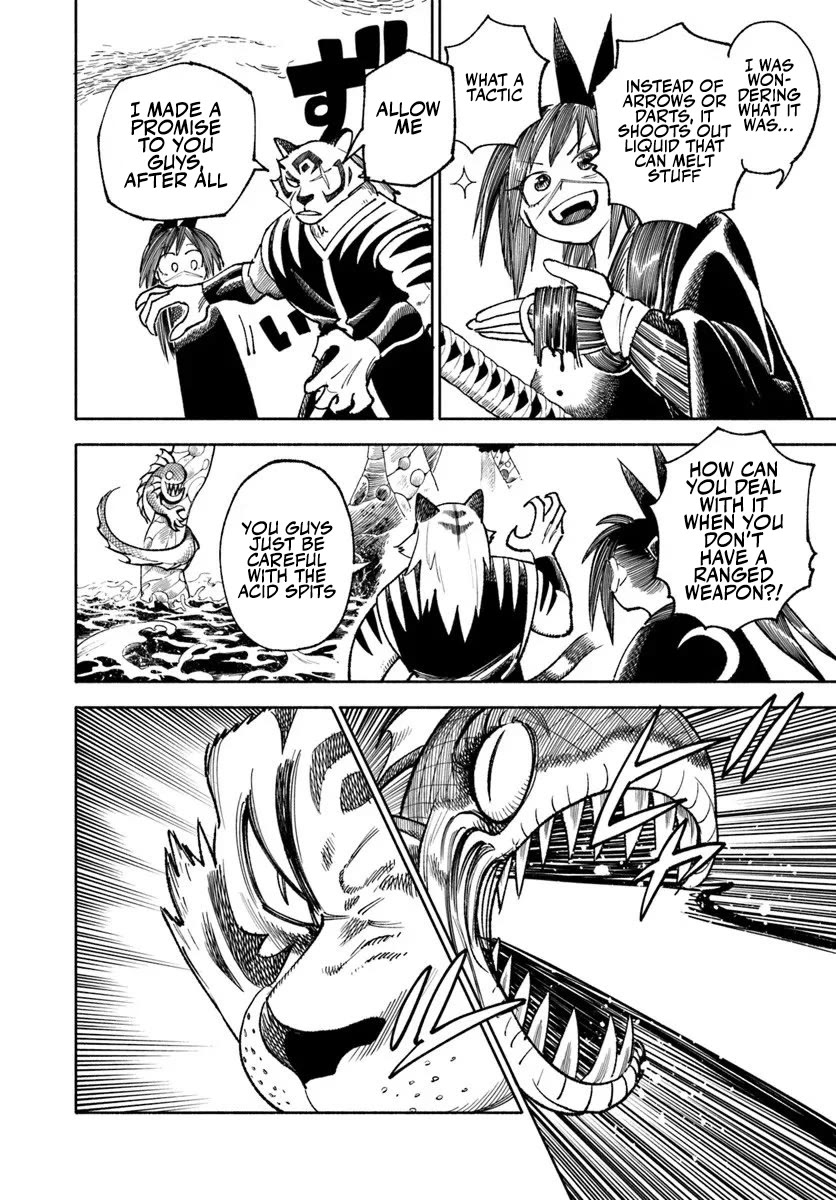 Samurai in Another World chapter 40 page 34