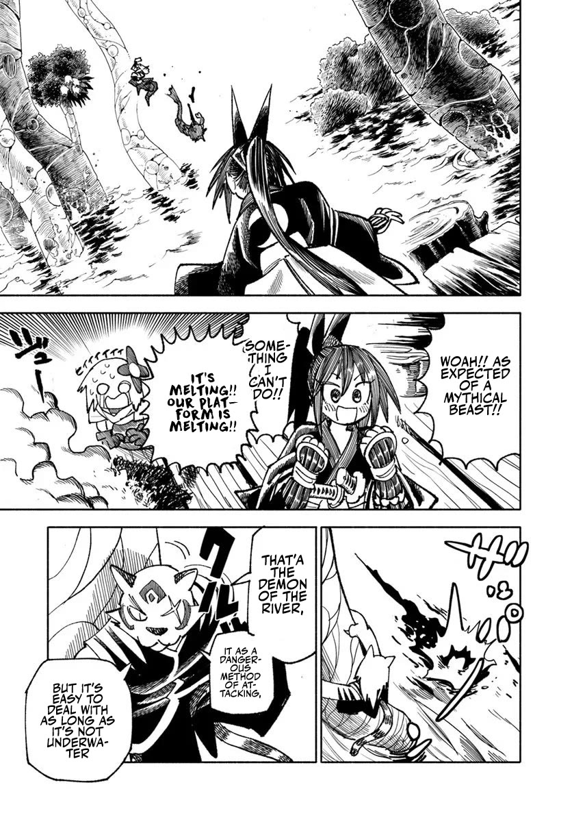 Samurai in Another World chapter 40 page 37