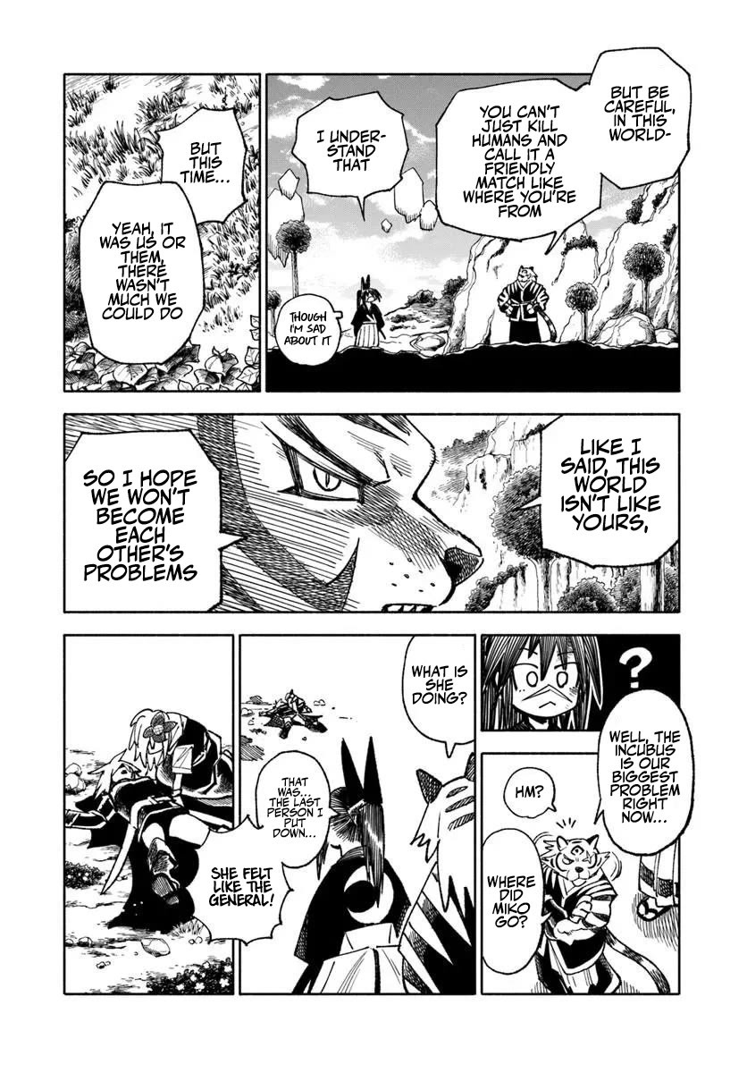 Samurai in Another World chapter 44 page 45