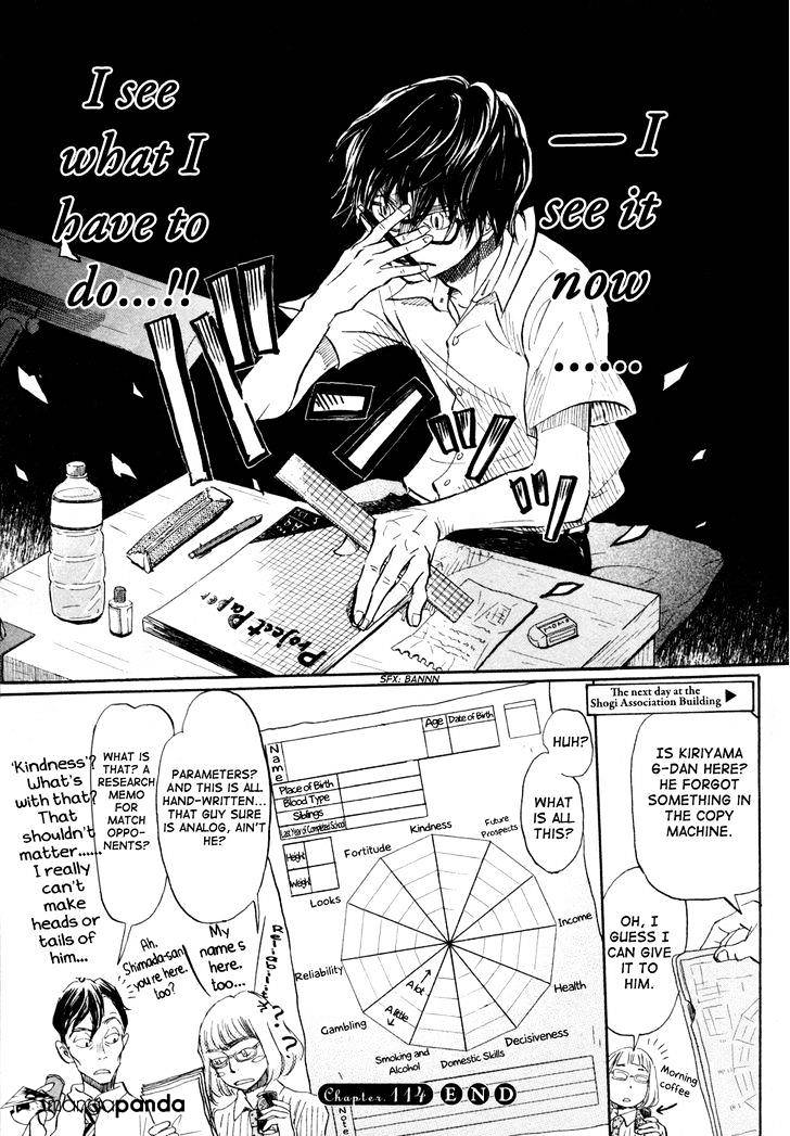 Sangatsu No Lion chapter 114 page 17