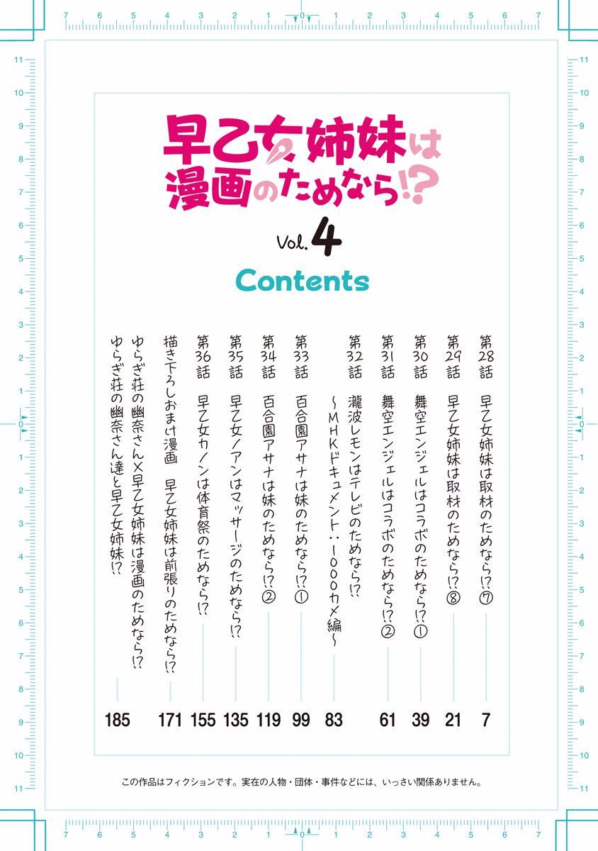 Saotome Shimai wa Manga no Tame nara!? chapter 28 page 6