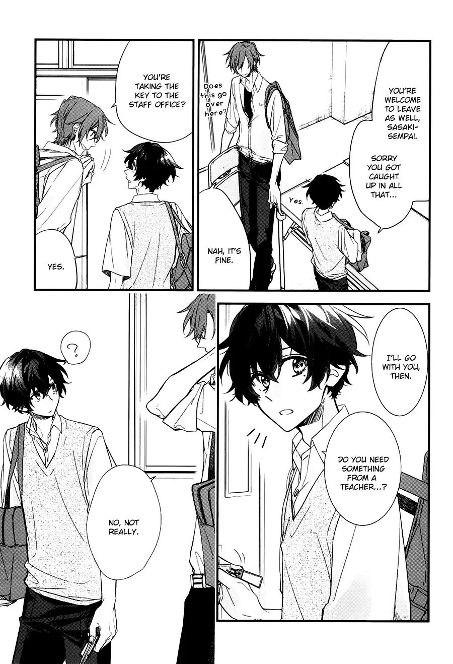 Sasaki and Miyano chapter 19 page 20