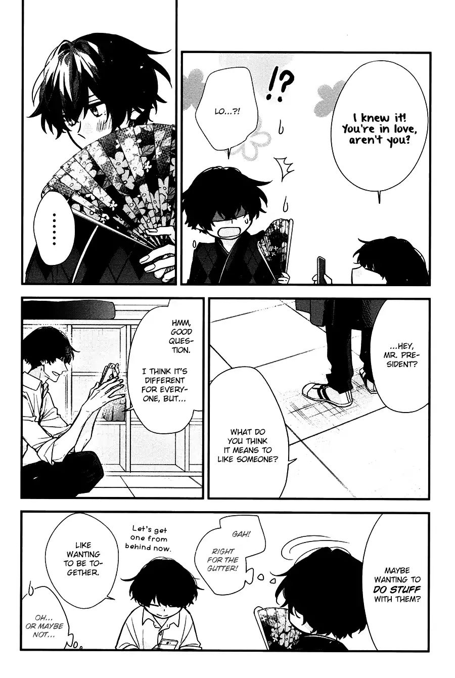 Sasaki and Miyano chapter 22 page 19