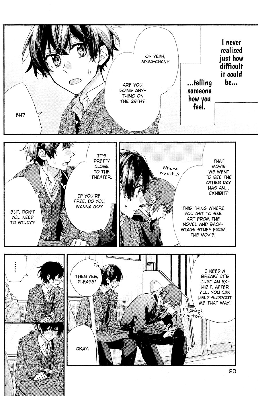 Sasaki and Miyano chapter 28 page 18